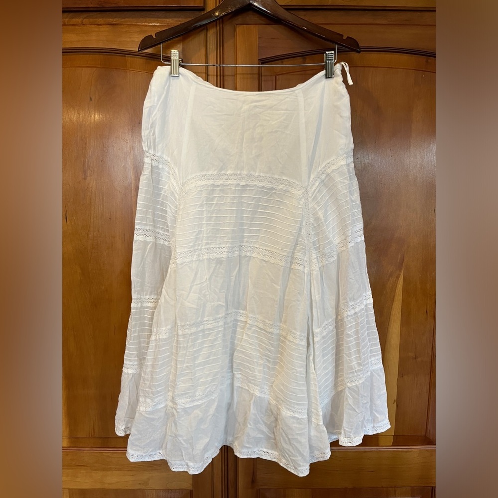 Phase Eight cotton bohemian skirt size 12